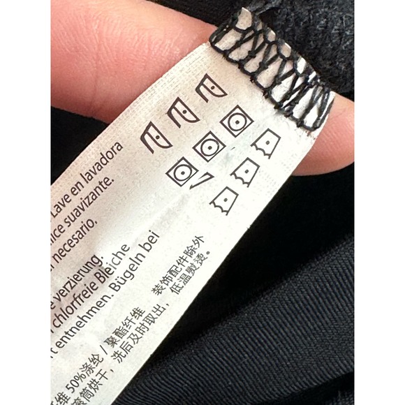 Marika gray black white color block chill Tek athletic leggings size Small - Picture 4 of 11